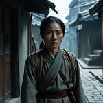 **Prompt 1: L'Immersion Historique et la Tension**
    "Cinematic still from 1930s Gyeongseong (Seoul), depicting a determined Korean female resistance fighter, resembling a sniper, emerging from a dimly lit, historically accurate alleyway. She is dressed in period attire, with subtle details of the era visible in the background architecture and street elements. The atmosphere is thick with tension and quiet defiance, enhanced by dramatic chiaroscuro lighting and a sense of historical gravitas. Focus on realistic textures and a deep, moody color palette, evoking a sense of oppressive occupation yet unwavering hope. High detail, 8k, film photography."