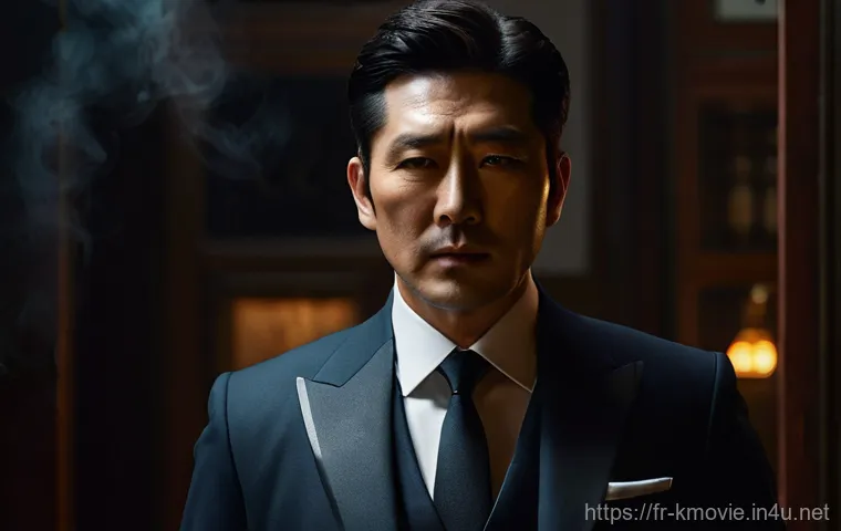 황정민과 곽도원의 연기 비교 - **Hwang Jung-min: The Charismatic Anti-Hero**
    A powerful full-body shot of actor Hwang Jung-min ...