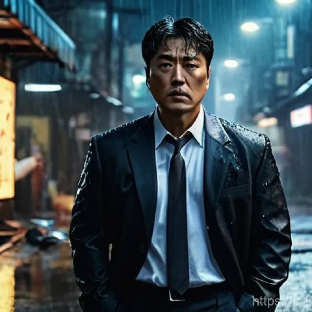 범죄도시  시리즈 정보 - **A powerful and determined Detective Ma Seok-do, played by Ma Dong-seok, in the midst of a raw, int...