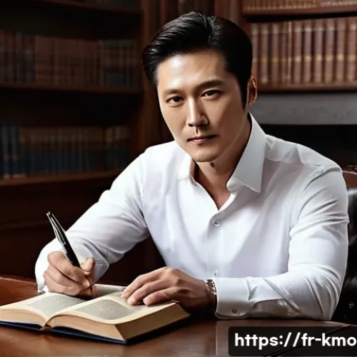 장동건과 원빈의 대표작 분석 - **Prompt for Jang Dong-gun:**
    "A sophisticated and charismatic portrait of actor Jang Dong-gun i...