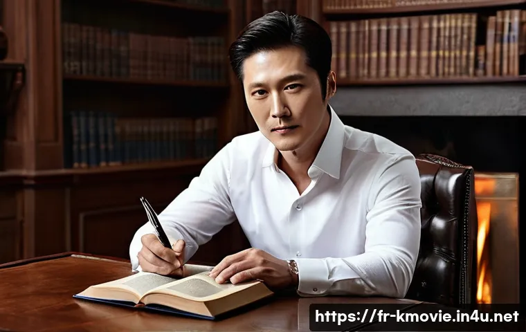장동건과 원빈의 대표작 분석 - **Prompt for Jang Dong-gun:**
    "A sophisticated and charismatic portrait of actor Jang Dong-gun i...